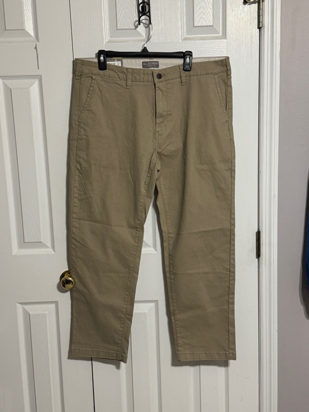 Falls Creek Men's Tan Chino Pants
